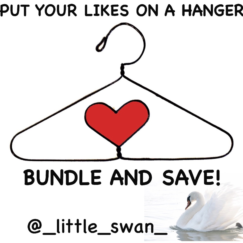 COPY - PUT YOUR LIKES ON A HANGER! BUNDLE & SAVE !